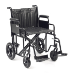 Heavy Duty Car Transit Wheelchair 22"