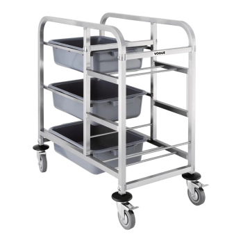 Stainless Steel Bussing Trolley